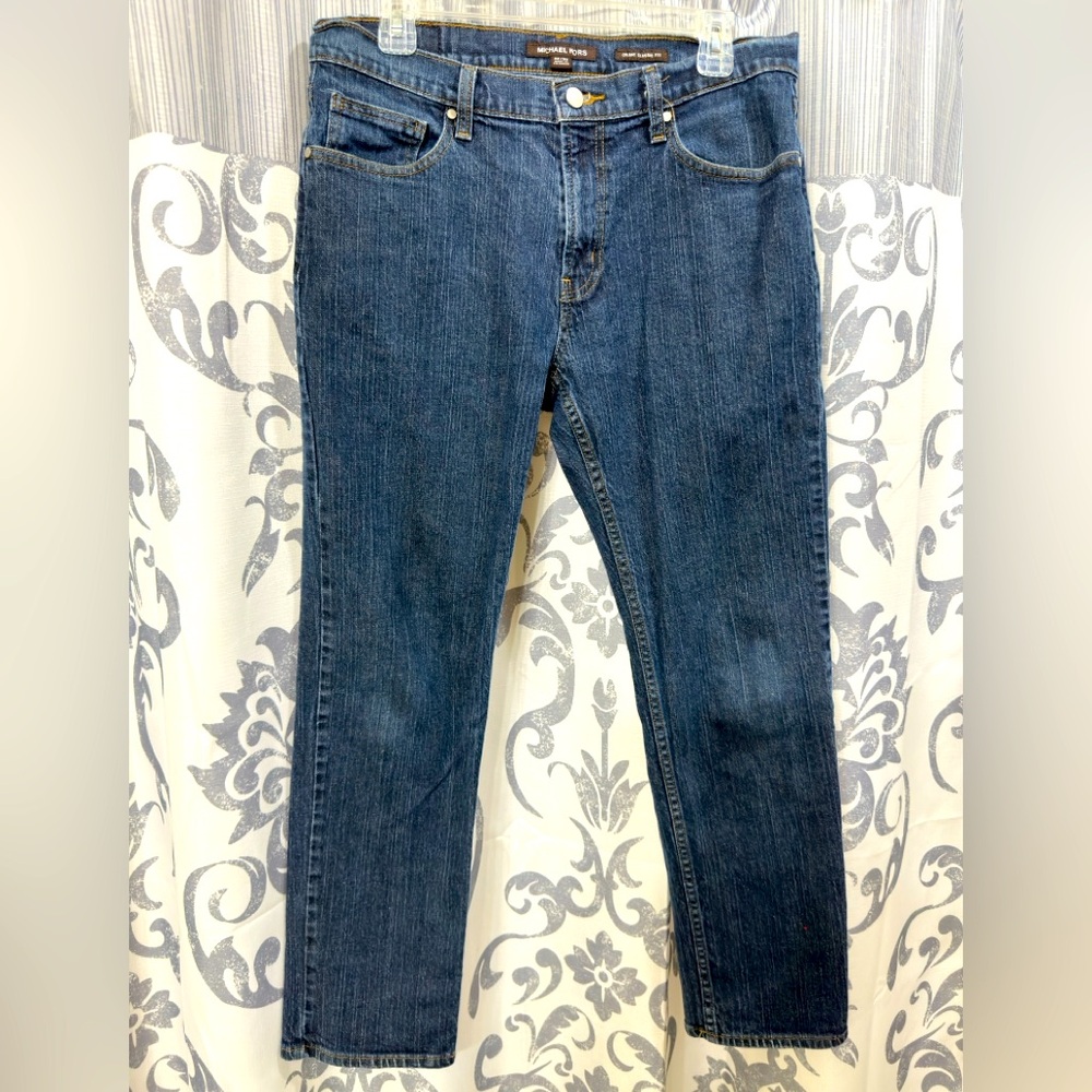 EUC Michael Kors Men's Blue Denim Grant Classic Slim Fit‎ Jeans Size 32x30